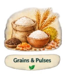 Grains & Pulses