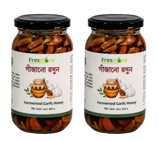 Fermented Garlic Honey